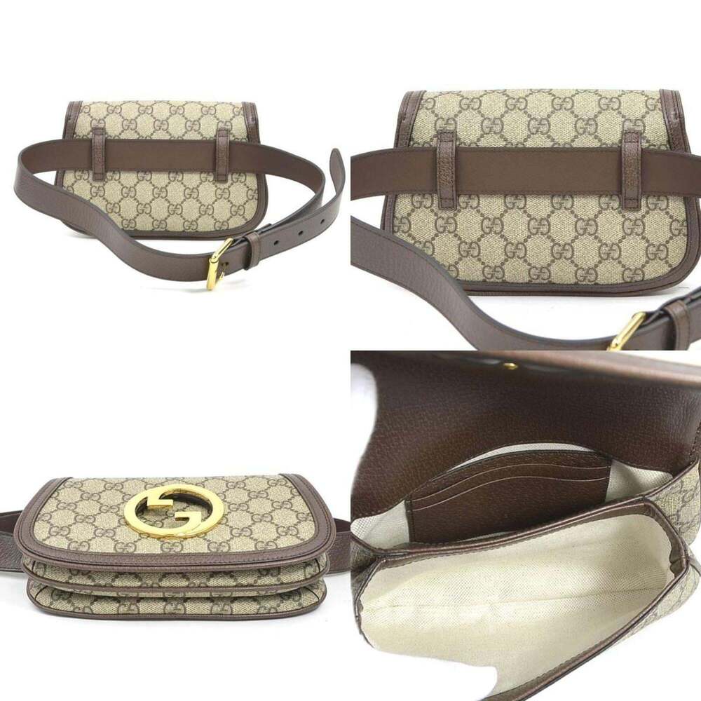 GUCCI Authentic Brown Canvas Fanny Pack - Picture 3 of 5